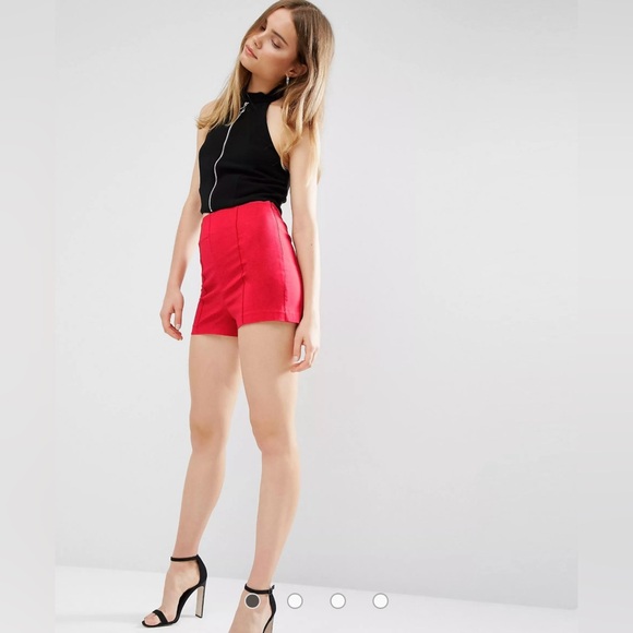 ASOS high waisted shorts size 2 - Picture 1 of 6